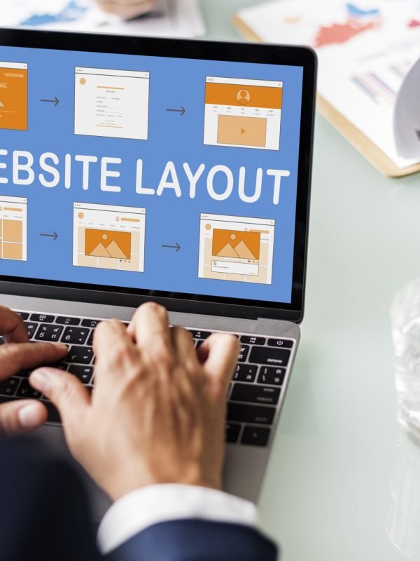 Web Template Website Design Concept website layout